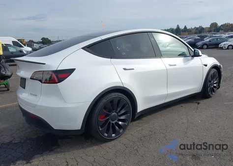 2023 Tesla Model Y Performance Dual Motor All-Wheel Drive from USA, damaged, VIN 7SAYGDEF5PF947410